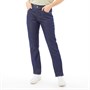 Levi's Dame 501® Jeans Med Lige Ben Mørkvasket Denim