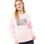 Levi's Dames Graphic Standard Cre Lse Batwing Sweaters Roze