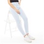 Levi's Jean Skinny Mile High Super Femme Bleu Clair Blanchi