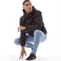 Levi's Herren Tactical Windbreaker Leicht Jacken Schwarz
