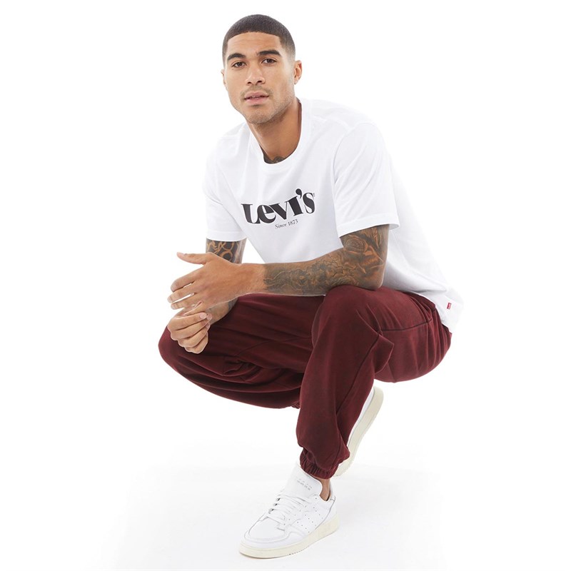 Levi's Heren Red Tab Joggingbroek Steenrood