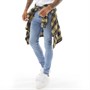 Levi's Mens 519 Skinny Fit Jeans Wolf Good Decisions Adv
