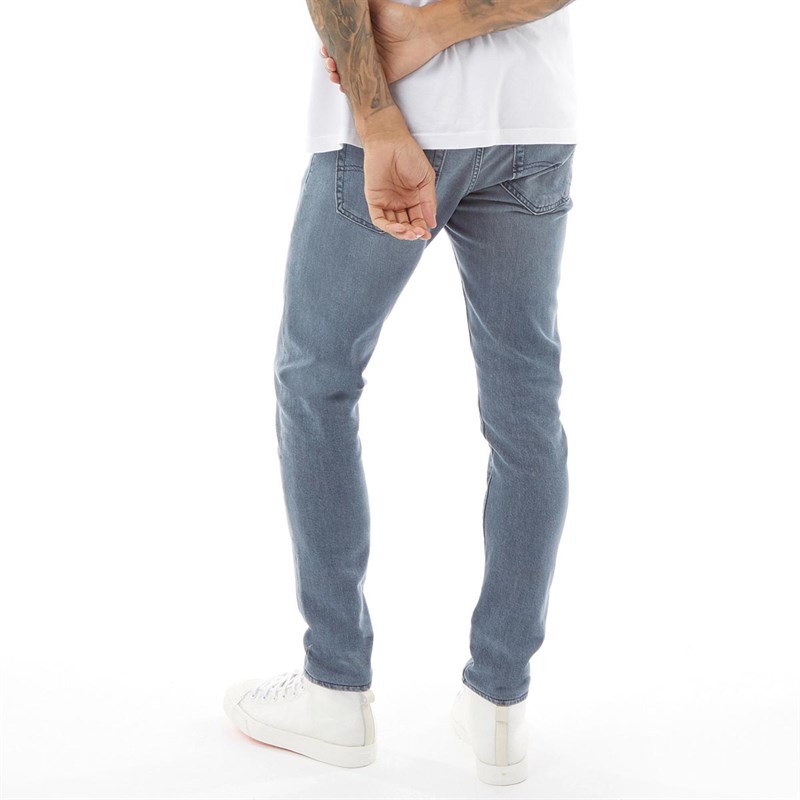 Levi's Mens Skinny Fit Taper Jeans Sea Fog Adv