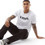 Levi's Mens Relaxed Fit T-shirt MV SSNL Logo White