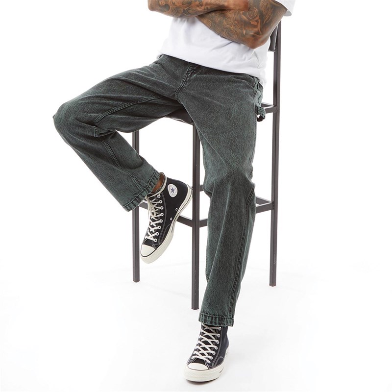 Levi's Jean Fusélé Tapered Fit Homme Vert Foncé