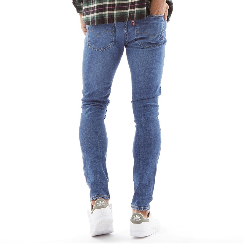 Levi's Jean Skinny 519 Skinny Fit Homme Bleu