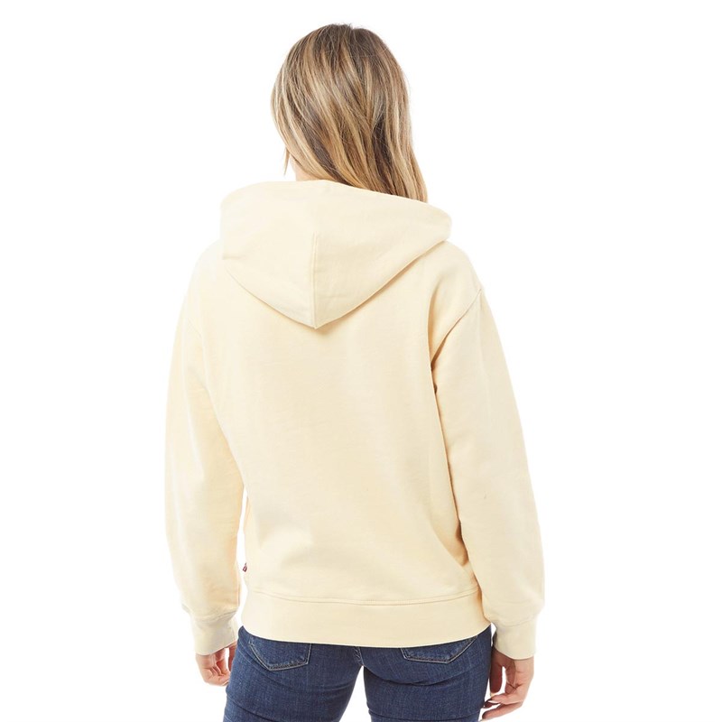 Levi's Womens Graphic Standard Hoodie Angora