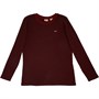Levi's Womens Plus Size Long Sleeve T-Shirt Aya Madder Brown
