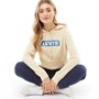 Levi's Sweats à Capuche Graphic Standard Femme Ecru