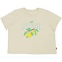 Levi's Womens Plus Size Graphic Surf T-Shirt Lemon Undyed Griege