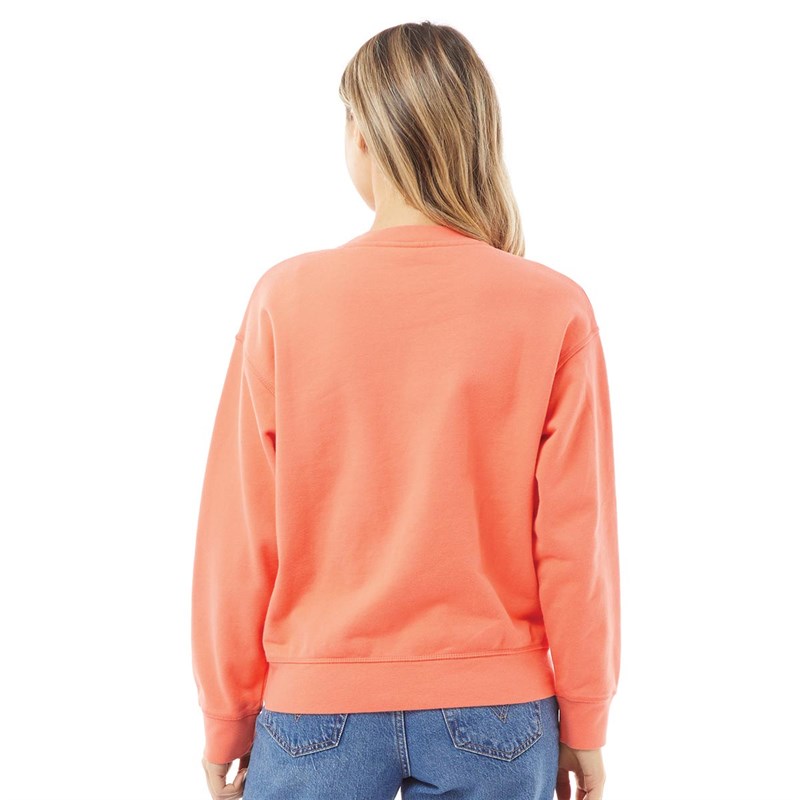 Levi's Womens Graphic Standard Sweatshirt Persimmon