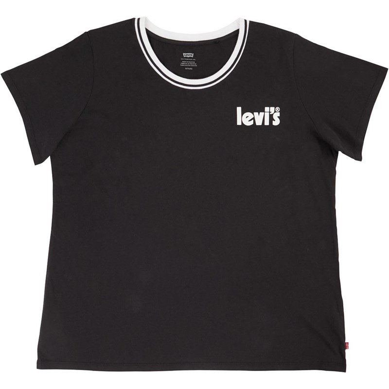 Levi's Dame Plus Size Perfect T-shirts Sort