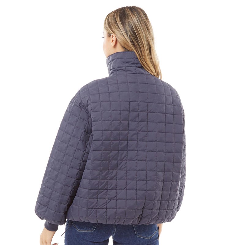 Levi's Damen Sidel Steppjacke Grau Blau