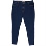 Levi's Dame Plus Size Mile High Skinny Jeans Mørkvasket Denim