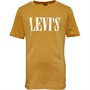 Levi's T-Shirts Serif Two-Horse Garçon Jaune Moutarde