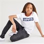 Levi's T-Shirts Ringer Graphic Garçon Blanc