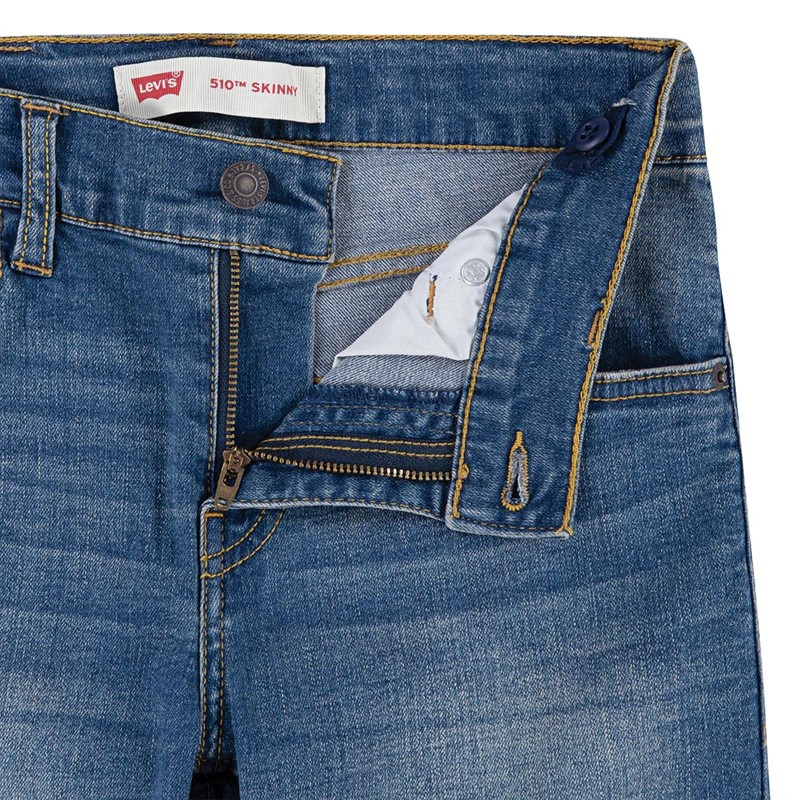 Levi's Jongens 510 Skinny Jeans Eco Performance - Duurzame Skinny Fit Jeans