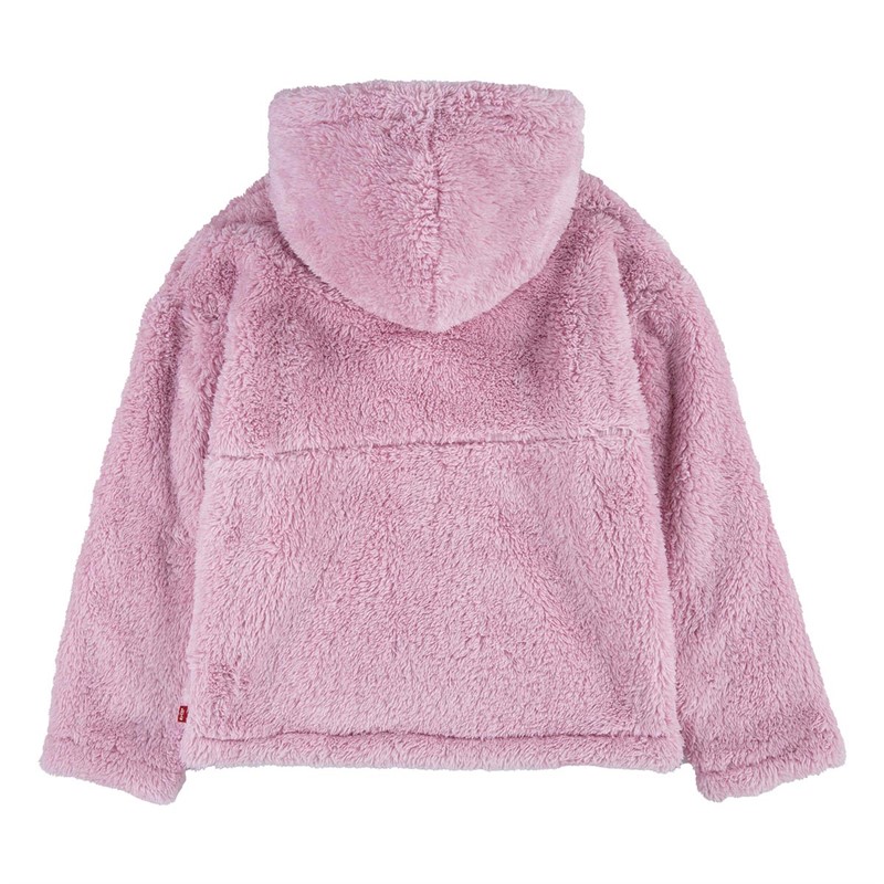 Levi's Sweats à Capuche  Sherpa  Fille Violet Pâle