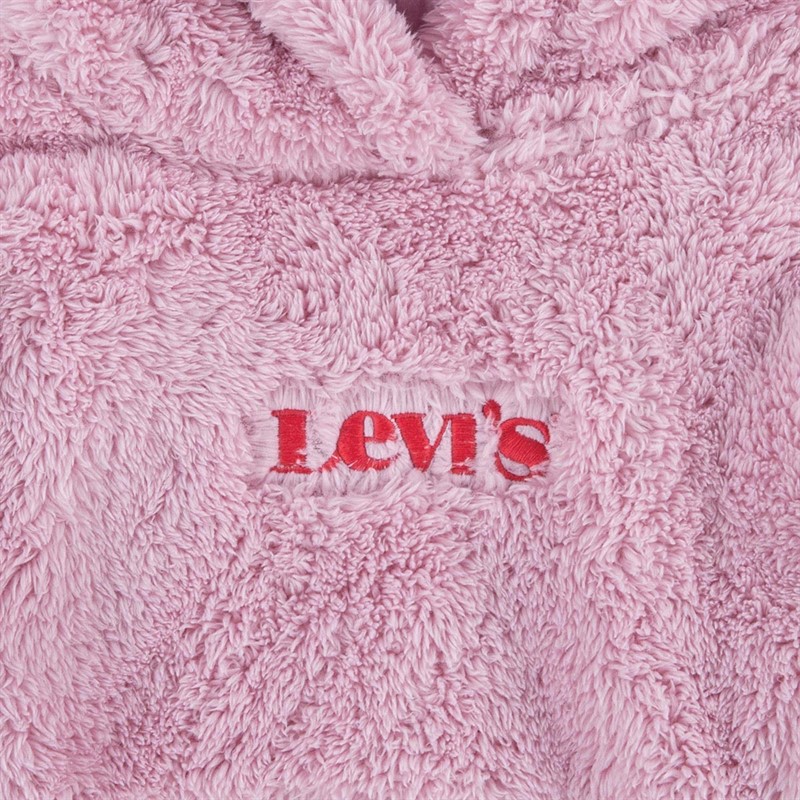 Levi's Sweats à Capuche  Sherpa  Fille Violet Pâle