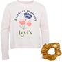 Levi's Piger   And Scunchie Overdele Lyserød