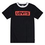 Levi's T-Shirts Ringer Graphic Garçon Noir