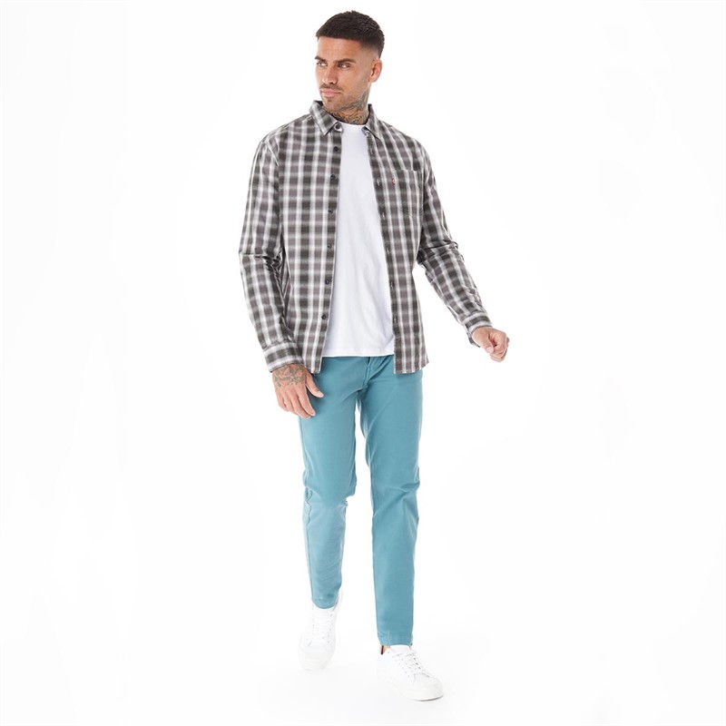 Levi's Herren Classic Hemd mit langem Arm Schwarz