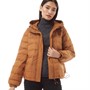 Levi's Dames Edie Packable Pufferjas Donkeroranje