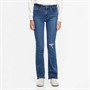 Levi's Jean Bootcut 725 Femme Bleu Moyen