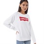 Levi's Dames Relaxed Graphic Sweaters Wit