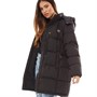 Levi's Womens Quinn Mid Down Puffer Caviar