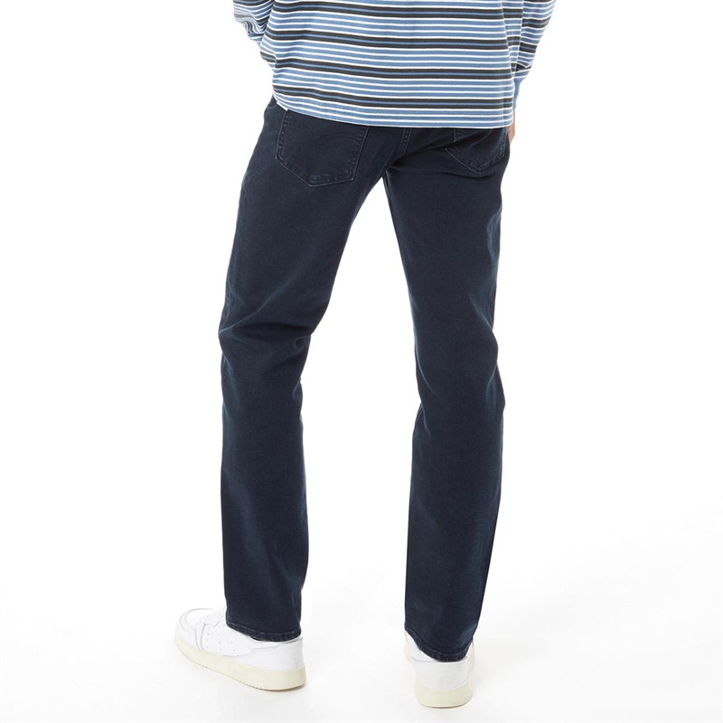 Levi's Herre 514 Jeans Med Lige Ben Meget Mørk Blå