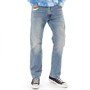 Levi's Herre 551Z Authentic Jeans Med Lige Ben Mellemblå