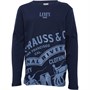 Levi's Junior Two Horse T-Shirt Navy