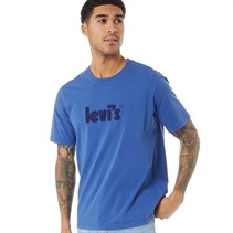 Levi's Heren Relaxed Fit T-shirts Blauw