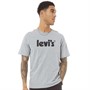 Levi's Heren T-shirts Gemeleerd Grijs