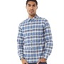 Levi's Herren Classic Checked Hemd mit langem Arm Blaugrün kariert