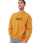 Levi's Mens Relaxed Graphic Sweatshirt Poster Logo Cred GD Golden Oak