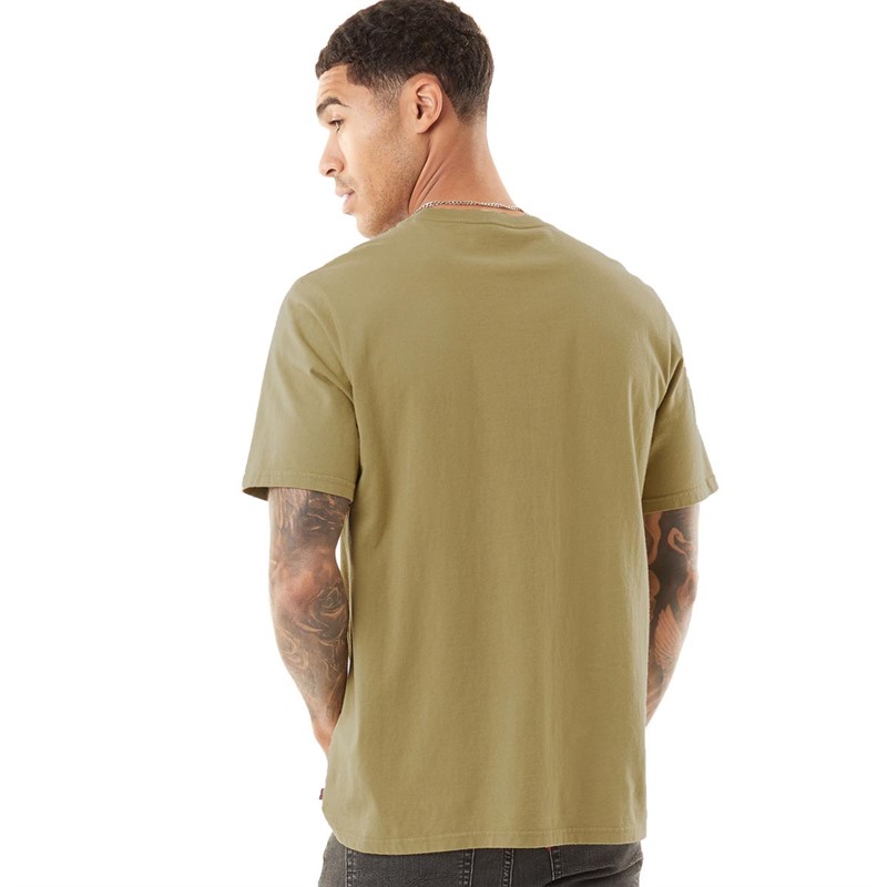 Levi's Mens Relaxed Fit T-Shirt Boxtab Cedar