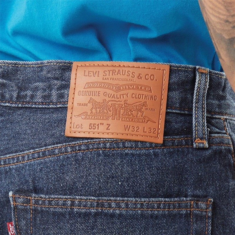 Levi's Mens 551Z Authentic Straight Jeans Doin It Right