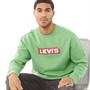 Levi's Herren Relaxed Graphic Sweatshirts Grün
