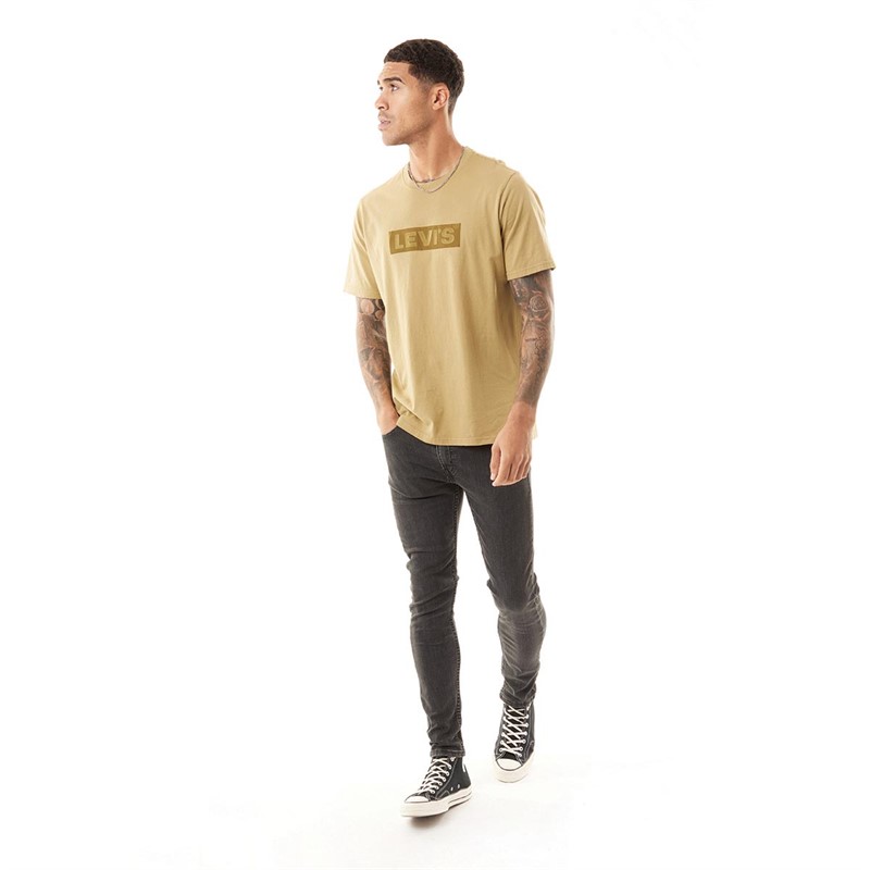 Levi's Mens 519 Skinny Jeans Monarda Black OD ADV