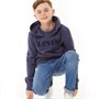 Levi's Boys Graphic Pullover Hoodie Peacoat Heather