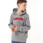 Levi's Boys Graphic Pullover Hoodie Dark Grey Heather