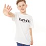 Levi's T-Shirts Graphic Garçon Blanc