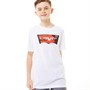 Levi's Drenge Double Spray Batwing T-shirts Hvid