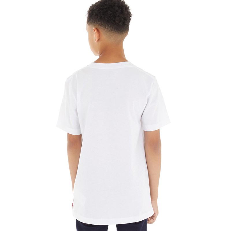 Levi's T-shirt à imprimé Garçon blanc