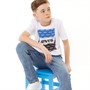 Levi's Boys Short Sleeve Graphic T-Shirt White