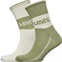 Levi's Sustainable Short Cut Two Pack Socks Green Combo