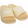 Levi's Womens June Poster S Slides Pastel Yellow