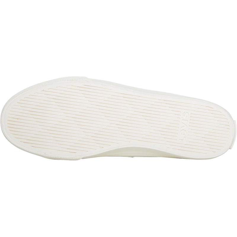 Levi's Herren Decon Mid Hi-Tops Weiß